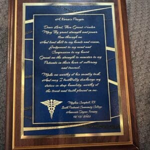 Nursing Plaque