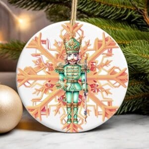 Nutcracker Christmas Ornament