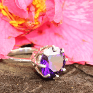 Sterling Silver and Amethyst Ring