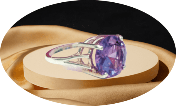 13mm Lab-Created Alexandrite Gemstone