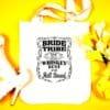 Whiskey Bent And Hell Bound Tote For Bridal Party