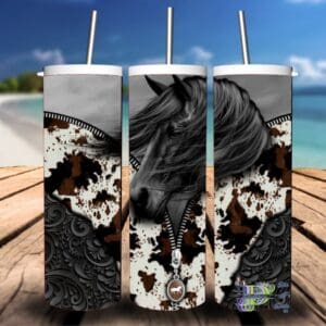 Black Horse 20oz Tumbler