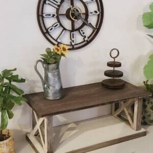 Stunning Dollhouse Modern Country Coffee Table