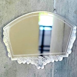 Beautiful Dollhouse Etched Fancy Mirror 2