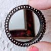 Dollhouse Miniature Round Bathroom Mirror