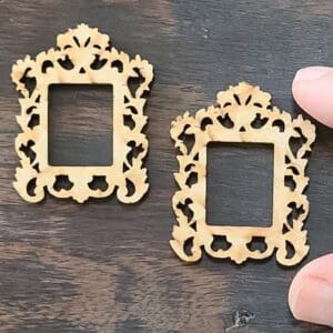 Majestic Dollhouse Miniature Wooden Frames