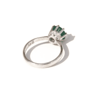 Emerald Green Onyx Gemstone Ring