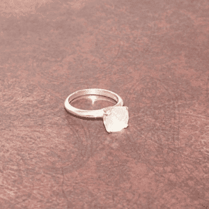 Carat Rose Quartz Gemstone Ring