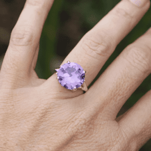 13mm Lab-Created Alexandrite Gemstone