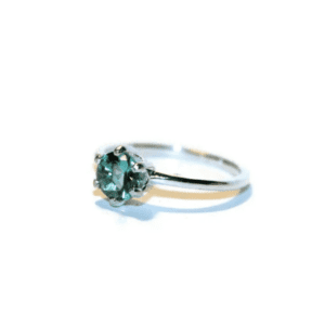 Green Amethyst Ring