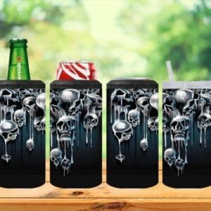 Dripping Skull 4-in-1 Tumbler