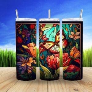 Fantasy Buterflies 20oz Tumbler