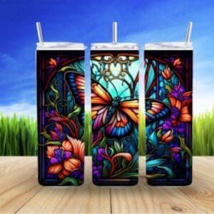 Fantasy Butterfly 20oz Tumbler