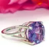 13Mm Lab-Created Alexandrite Gemstone