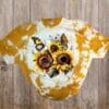 Sunflowers And Butterflies Graphic Tee