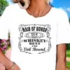 T-shirt For Bridesmaid/Whiskey Bent & Veil Bound