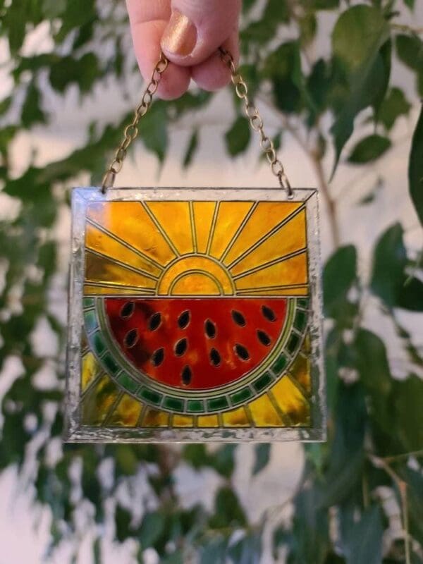 Watermelon Sun Catcher