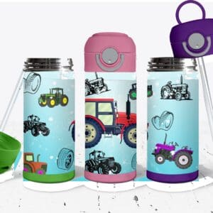 Tractors Big Kids Tumbler