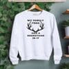 Autumn Breeze And Falling Leaves Sweatshirt