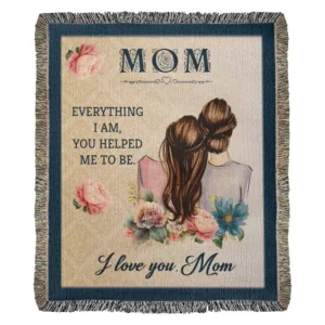 Blanket I love You Mom