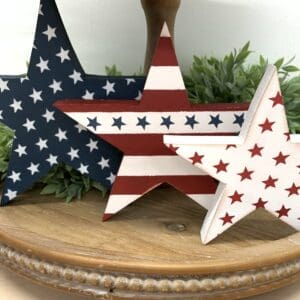 Rustic Patriotic Decor