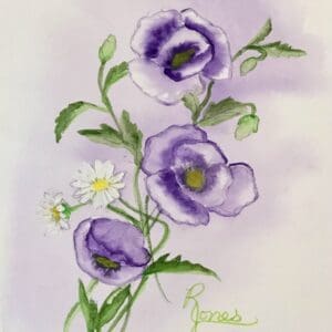 Radiant Purple Poppy
