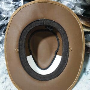 Crazy Horse Waxed Leather Bush Hat