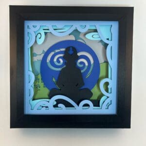 3D Character Shadow Boxes