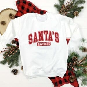 Santa'S Favorite Sweatshirt | Holiday Pullover