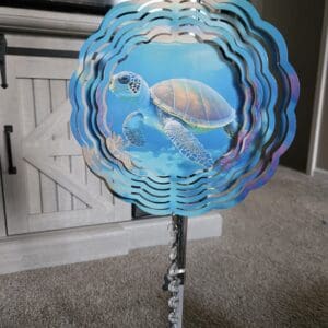 3D Sea Turtle Wind Spinner