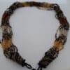 Multistrand Autumn Necklace