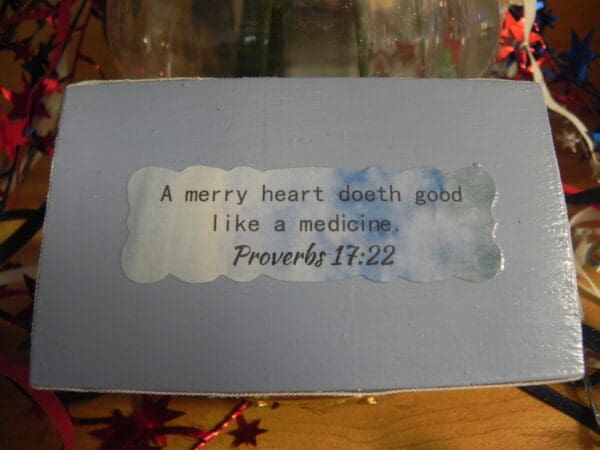 Scripture Trinket Box