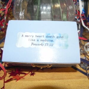 Scripture Trinket Box