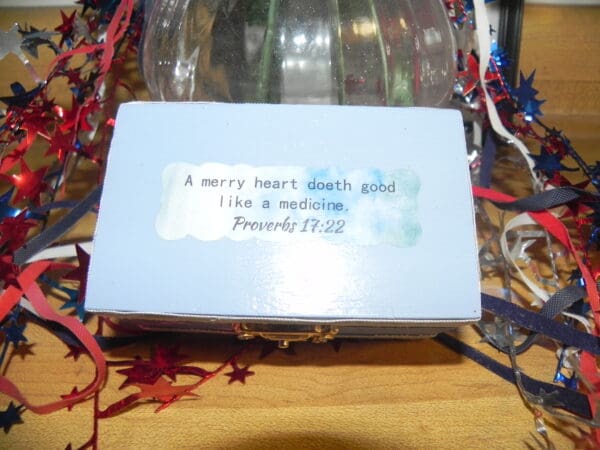 Scripture Trinket Box