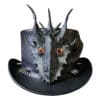 Dragon Of Darkness Leather Top Hat