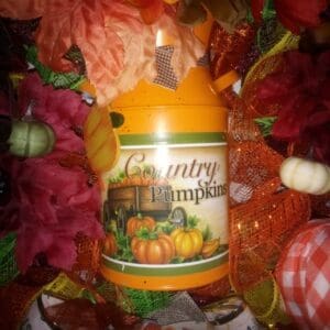 Fabulous Fall Wreath Country Pumpkins