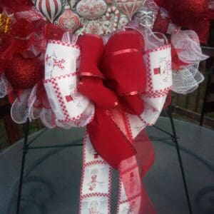 Bright Handmade Merry Christmas Wreath