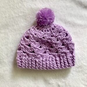 Crochet Baby Hat Size 3-6 Months