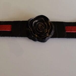 Luster dusted rose bracelet