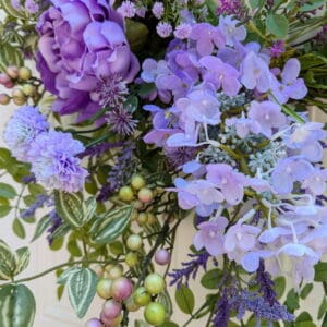 Lilac Queen Large Summer Wreath