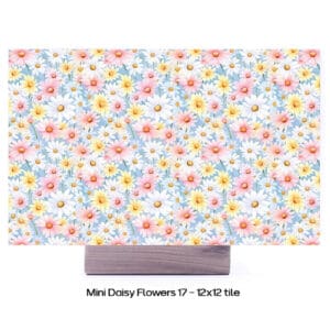 UV Fusion Mini Daisy Flowers 17 - 12x12 pattern