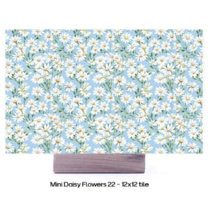 Mini Daisy Flowers 22 - 12x12 Final
