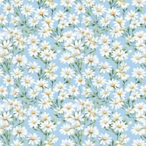 Uv Fusion Mini Daisy Flowers 22 - 12X12 Pattern