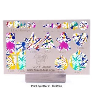 Paint Splatter 2 - 12X12 Cutout