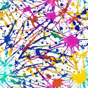 Paint Splatter 2 - 12X12 Pattern