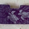 Purple Turtle Minimalist Wallet