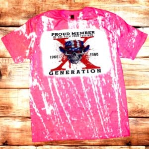 Gen X Proud Member Statement Tee