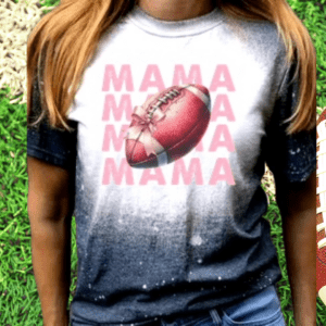 Football Mom Graphic T-Shirt