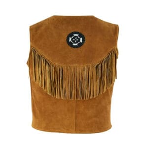 Native American Western Cowboy Suede