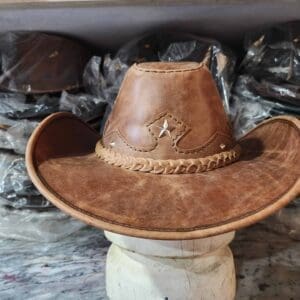 Western Icon Cowboy Crazy Horse Brown